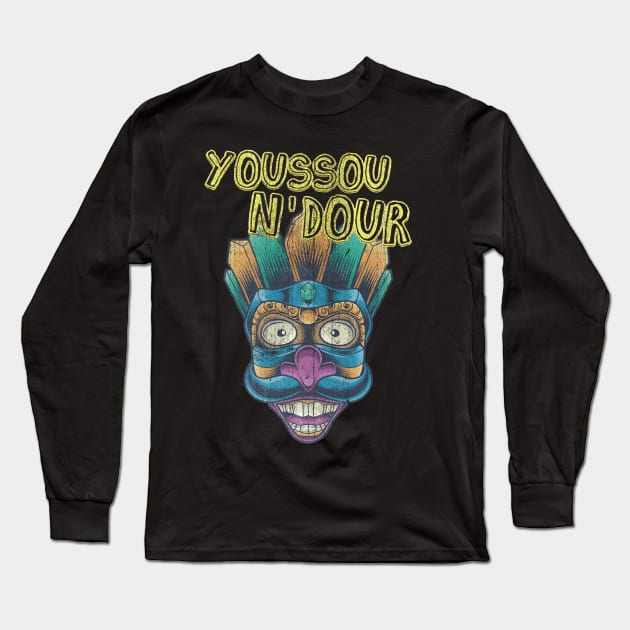 Yussou n'dour Long Sleeve T-Shirt by rararizky.bandung